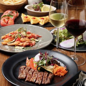 【日祝ご予約はこちら】15名様～大ホール貸切OK Bコース　2時間飲み放題付き5000円コース　