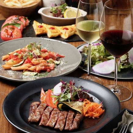 【日祝ご予約はこちら】15名様～大ホール貸切OK Bコース　2時間飲み放題付き5000円コース　