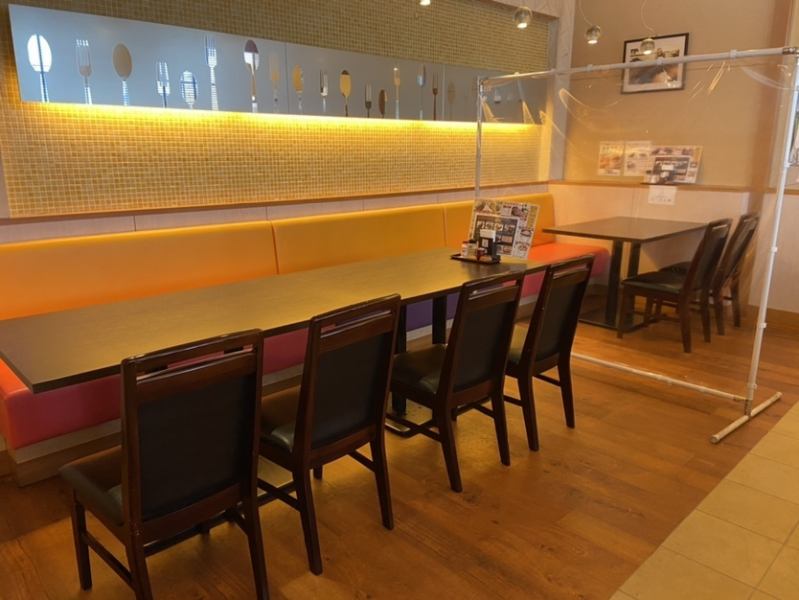 The tatami mat seats with partitions are safe for families with small children! We always try to create an atmosphere and service that you can use without hesitation!