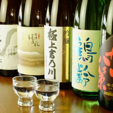 日本酒、焼酎はもちろん、ワインやカクテルなどお料理に合わせたさまざまなお酒を取り揃えております。本格日本酒♪女性に人気の果実酒もビール、カクテル・サワーなども充実で大満足☆