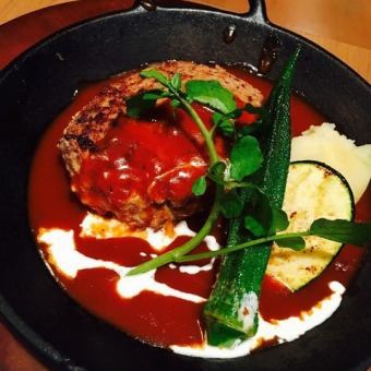 馬肉ハンバーグ