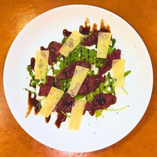 馬肉のカルパッチョ
