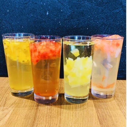 フルーツティー(選べる茶葉と果実)