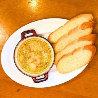 エビのアヒージョ