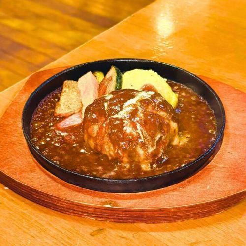 馬肉ハンバーグ