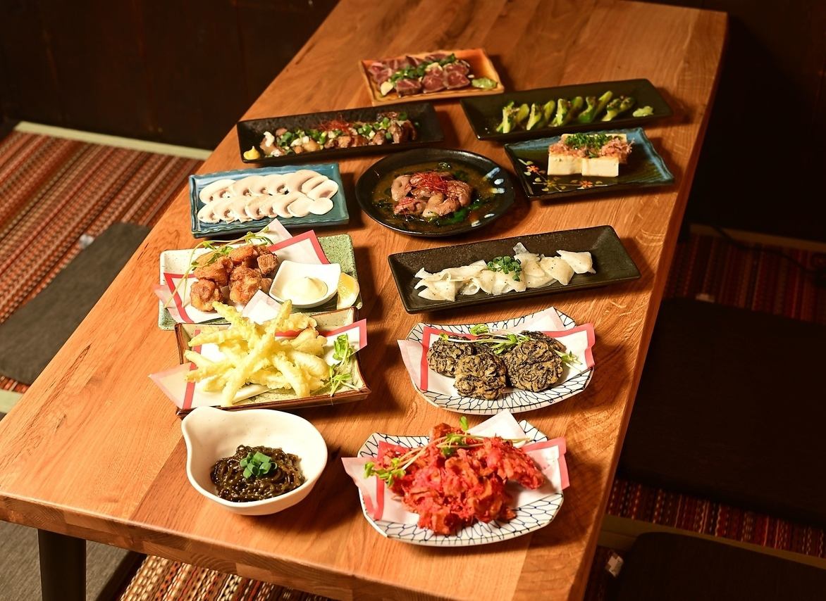お食事コース×飲み放題プランで3,980円(税込)~ご用意!