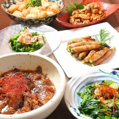 本日のおいしいおばんざい各種