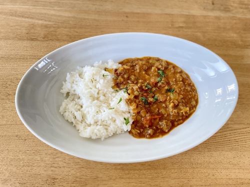 Original keema curry with spicy aroma