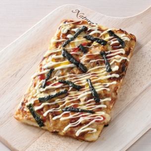 ごろっとチキンのTERIYAKIピザ