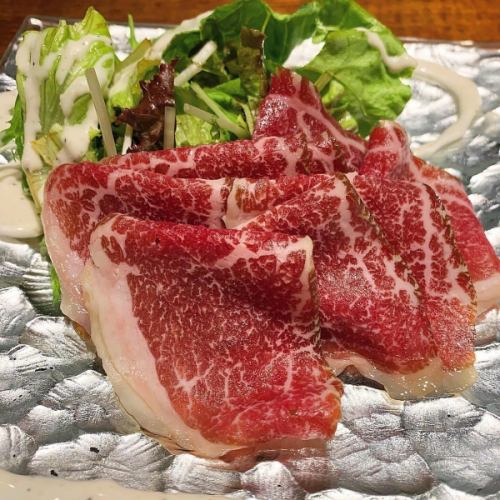 Mount Fuji Okamura beef uncured ham and jamon serrano