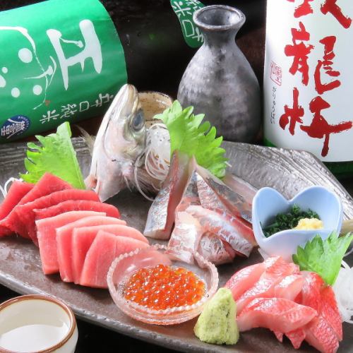 Assorted sashimi (for 3-4 people)