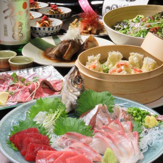 【Yumuji標準套餐】4,000日圓6道菜+2小時無限暢飲！！