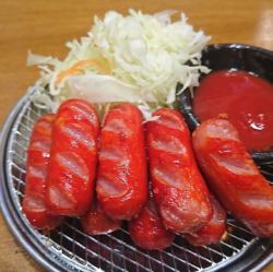 赤ウインナー