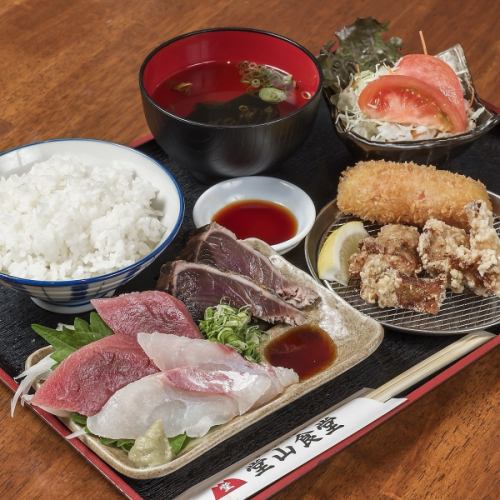 햄에서 사시미 정식