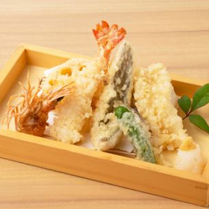 [Technique] Seasonal Tempura Platter