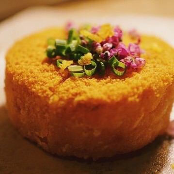 【必食!!】出汁を吸った大根の旨味が爆発！「大根の唐揚げ からすみ」