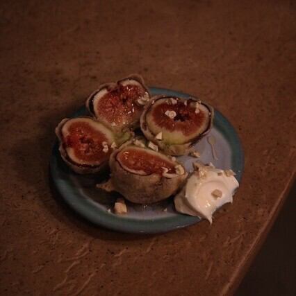 とろける甘さと熱々フリットの衝撃！「無花果のフリット」