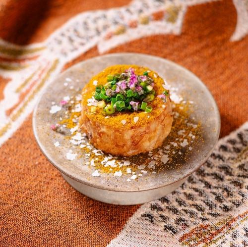 横目といえば 大根の唐揚げ からすみ