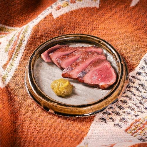 炭焼き 牛ハツ たたき