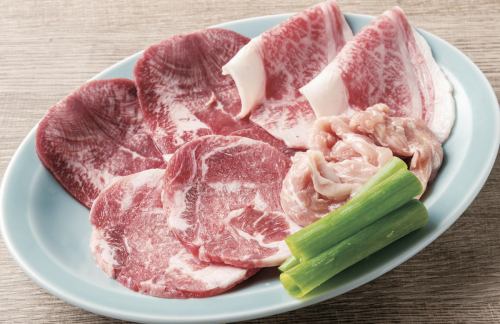Salt-grilled assortment