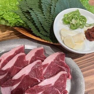 はまポーク使用のぞっちゃん「サムギョプサル」