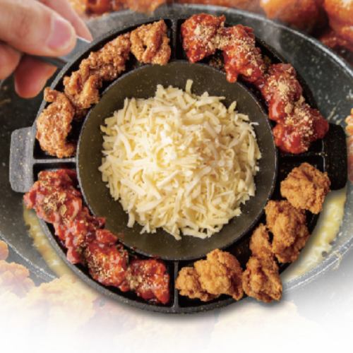 2時間飲み放題付「メインのUFOチキン＆韓国小皿料理30種類含む全品食べ放題コース」