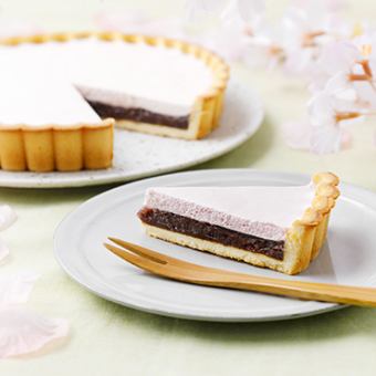 ≪土日祝限定≫桜とあんこの和風タルト