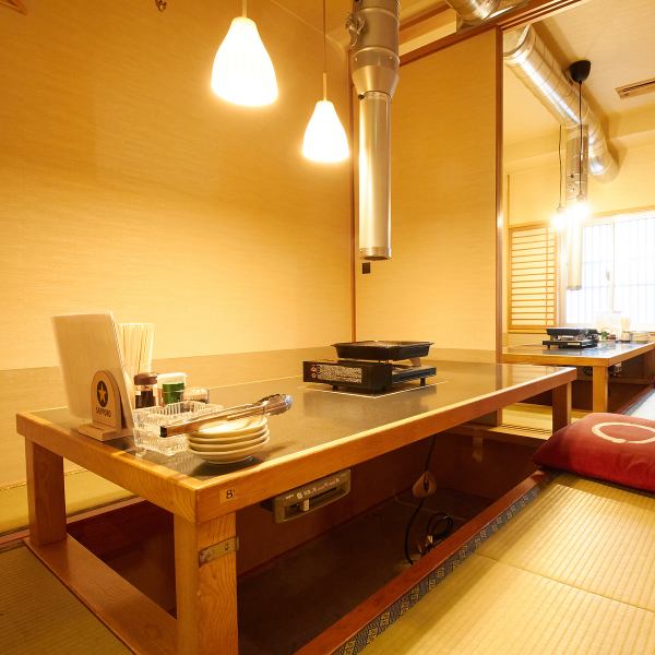 [Second-floor sunken kotatsu/private rooms] Fully equipped with sunken kotatsu private rooms for 2 to 12 people!! We also have seats for up to 30 people!