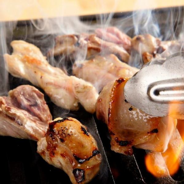[Self-yakitori] A style of grilling yourself like grilled meat ♪