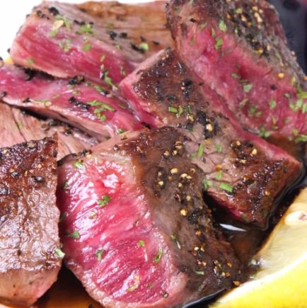 [One dish per person] Beef skirt steak with truffle sauce course with 120 minutes of all-you-can-drink ⇒ 8 dishes in total 4400 ⇒ 4000 yen (tax included)