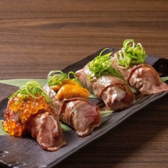 宴会好きな食通の上司も納得。近江牛＆赤うしのコラボで満足間違いなし☆6600円コース