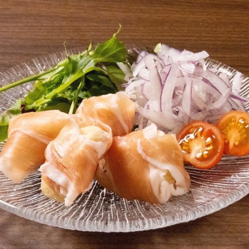 生ハムとチーズマッシュポテト