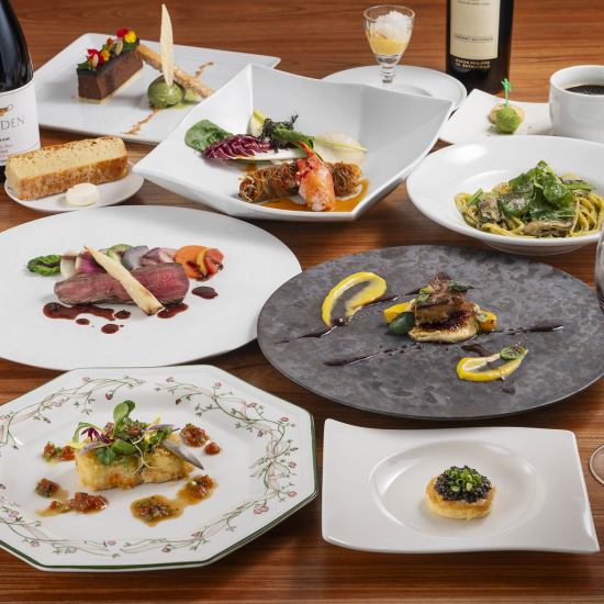 わんちゃんと一緒に楽しめる♪旬の素材を活かした本格フレンチを堪能できる特別空間◎