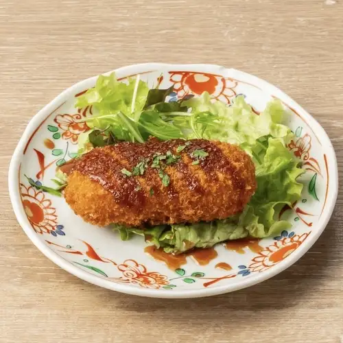 Gratin croquette at an izakaya (Japanese pub)