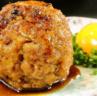 ◆Signboard menu!! "Homemade hand-kneaded chicken meatballs" that are particular about the process◆