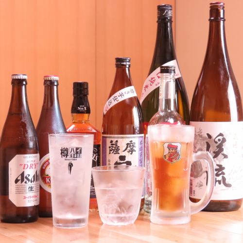 単品飲み放題あり！