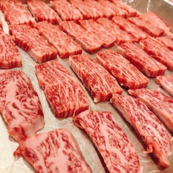 飲放題付き5500 焼肉コース(1３品)　飲み会にもおすすめ☆