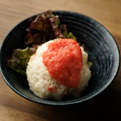 Mentaiko potato salad