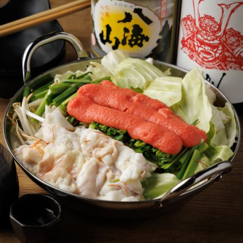 Mentaiko offal hotpot