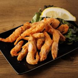 Deep-fried sweet shrimp