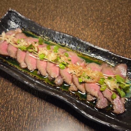 低温牛タンたたき