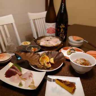 【税込6000円】お得な忘年会コース(12/1から)