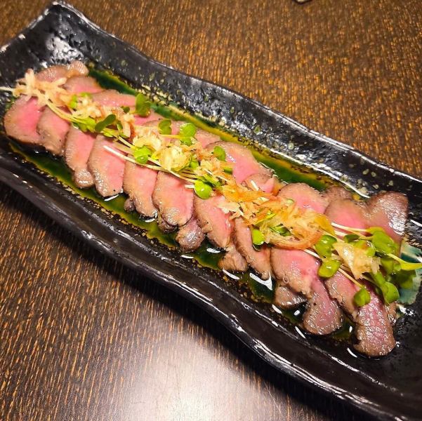 低温牛タンたたき