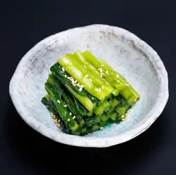 野沢菜のわさび漬け