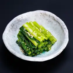 野沢菜のわさび漬け