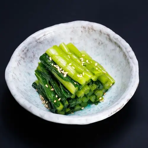 野沢菜のわさび漬け