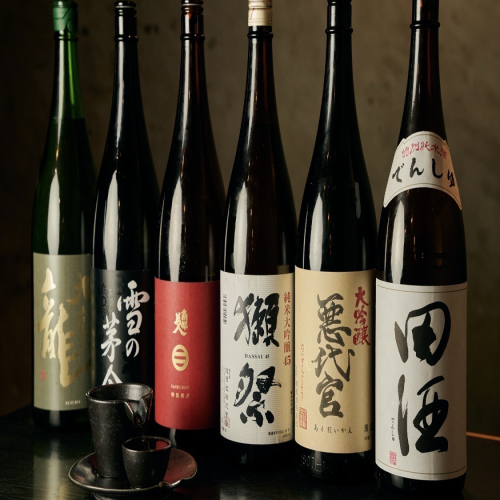 日本酒・焼酎が豊富なお店