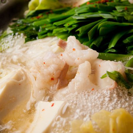 [Hot pot banquet!!] 5 dishes, 2 types of offal hotpot course★all-you-can-drink included★4,950 yen