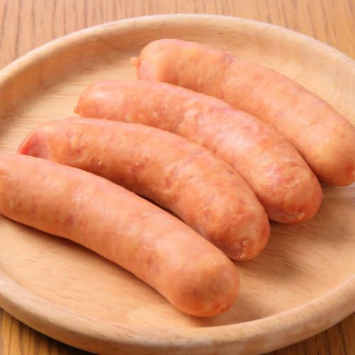 Coarsely ground black pork wieners