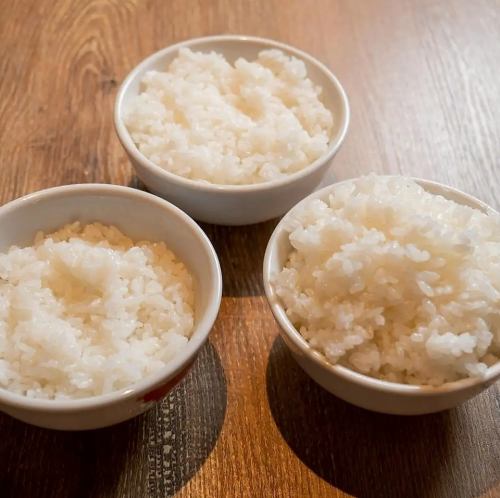 白飯（コシヒカリ）各
